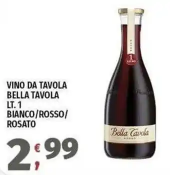 Vivo Supermercati Vino da tavola bella tavola offerta