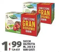 Vivo Supermercati Succhi valfrutta offerta