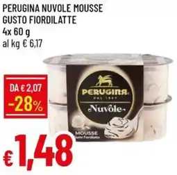 Galassia Perugina nuvole mousse gusto fiordilatte offerta