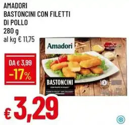 Galassia Amadori bastoncini con filetti di pollo offerta
