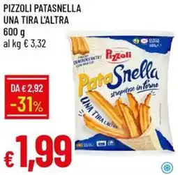 Galassia Pizzoli patasnella una tira l'altra offerta