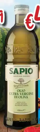 èccoMI Olio extra vergine di oliva sapio offerta