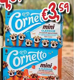 èccoMI Cornetto mini algida classico/panna e caramello offerta