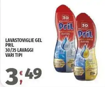 Vivo Supermercati Lavastoviglie gel pril offerta