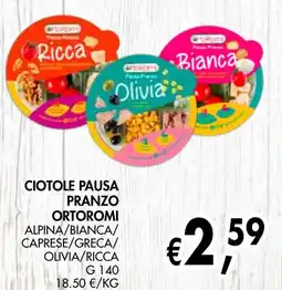 èccoMI Ciotole pausa pranzo Ortomi offerta