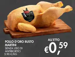 èccoMI Pollo d'oro busto martini senza uso di antibiortici offerta