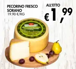 èccoMI Pecorino fresco sorano offerta