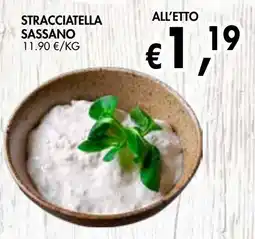 èccoMI Stracciatella sassano offerta