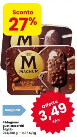 Eurospar 4 Magnum Algida offerta