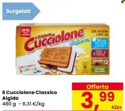 Eurospar 6 Cucciolone Classico Algida offerta