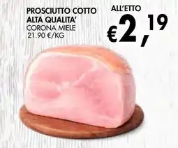 èccoMI Prosciutto cotto alta qualita' corona miele offerta