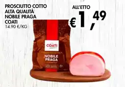 èccoMI Prosciutto cotto alta qualità nobile praga Coati offerta
