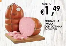 èccoMI Mortadella favola con cotenna offerta