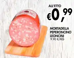 èccoMI Mortadella peperoncino leoncini offerta