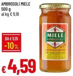 Galassia Ambrosoli miele offerta
