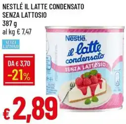 Galassia Nestlé il latte condensato senza lattosio offerta