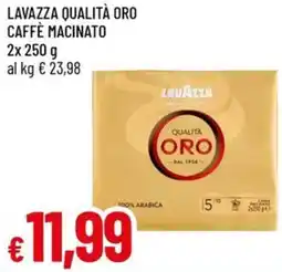 Galassia Lavazza qualità oro caffè macinato offerta