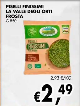 èccoMI Piselli finissimi la valle degli orti Frosta offerta