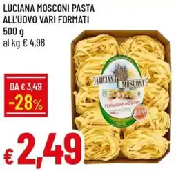 Galassia Luciana mosconi pasta all'uovo offerta