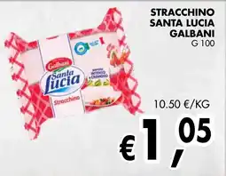 èccoMI Stracchino santa lucia Galbani offerta