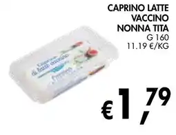 èccoMI Caprino latte vaccino nonna tita offerta