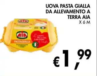 èccoMI Uova pasta gialla da allevamento a terra Aia offerta