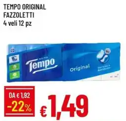 Galassia Tempo original fazzoletti offerta