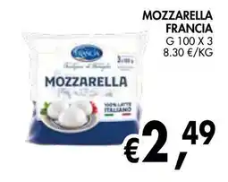 èccoMI Mozzarella Francia offerta
