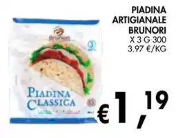 èccoMI Piadina artigianale brunori offerta