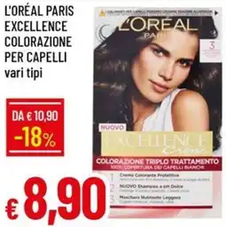 Galassia L'oréal paris excellence colorazione per capelli offerta