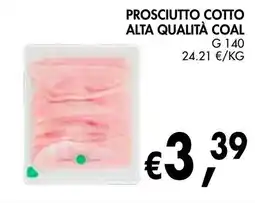 èccoMI Prosciutto cotto alta qualità Coal offerta