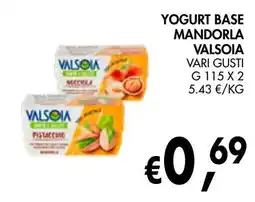 èccoMI Yogurt base mandorla Valsoia offerta