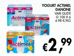 èccoMI Yogurt actimel Danone offerta