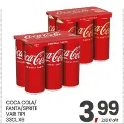 Eurospar Coca Cola/Fanta/Sprite offerta