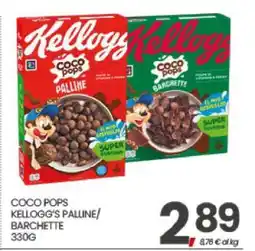 Eurospar COCO POPS KELLOGG'S PALLINE/BARCHETTE offerta