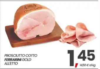 Eurospar Prosciutto cotto offerta
