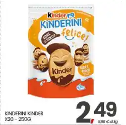 Eurospar Kinderini Kinder offerta