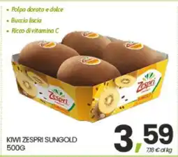 Eurospar Kiwi Zespri Sungold offerta