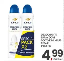 Eurospar DEODORANTE SPRAY DOVE offerta