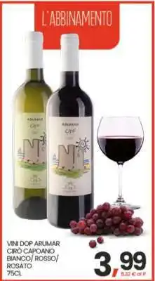 Eurospar VINI DOP ARUMAR CIRÒ CAPOANO offerta