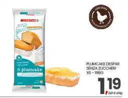 Eurospar PLUMCAKE DESPAR SENZA ZUCCHERI offerta