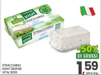 Eurospar STRACCHINO LIGHT DESPAR VITAL 165G offerta