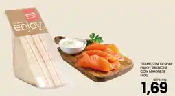 Eurospar TRAMEZZINI DESPAR ENJOY SALMONE CON MAIONESE offerta
