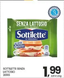 Eurospar Sottilette Senza Lattosio offerta