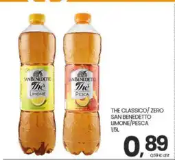 Eurospar THE CLASSICO/ ZERO SAN BENEDETTO LIMONE/PESCA offerta