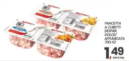 Eurospar Pancetta a cubetti DESPAR offerta