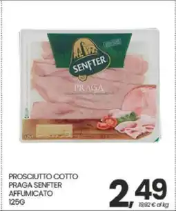 Eurospar PROSCIUTTO COTTO PRAGA SENFTER AFFUMICATO offerta