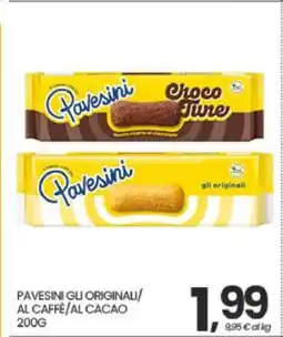 Eurospar PAVESINI GLI ORIGINALI/AL CAFFÈ/AL CACAO offerta