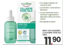 Eurospar SIERO VISO EQUILIBRA COLLAGENE VEGETALE 30ML offerta