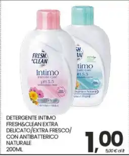 Eurospar DETERGENTE INTIMO FRESH & CLEAN offerta